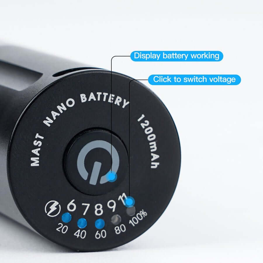 Mast Nano Wireless Rotary Pen Machine - Inkbox Artistry