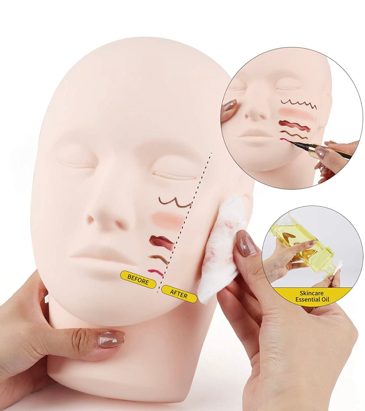 Mannequin Practice Head - Inkbox Artistry