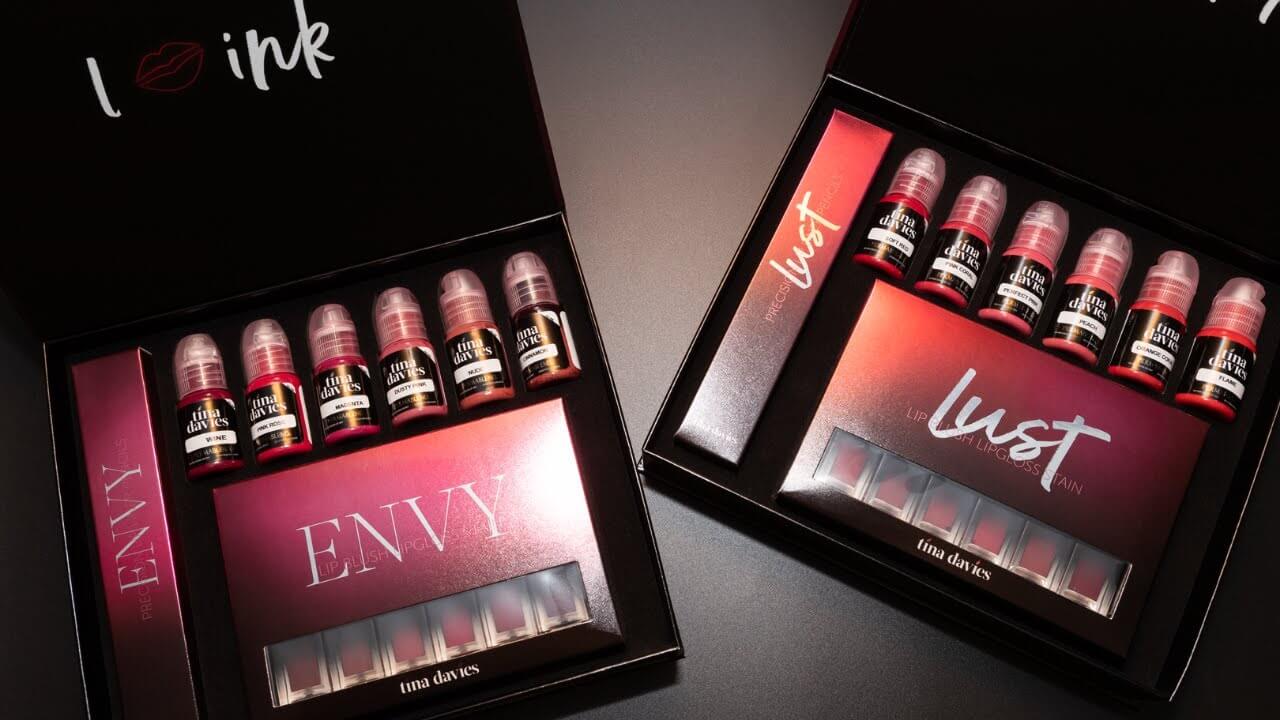 Tina Davies Lip Collection Bundle - Envy & Lust - Inkbox Artistry